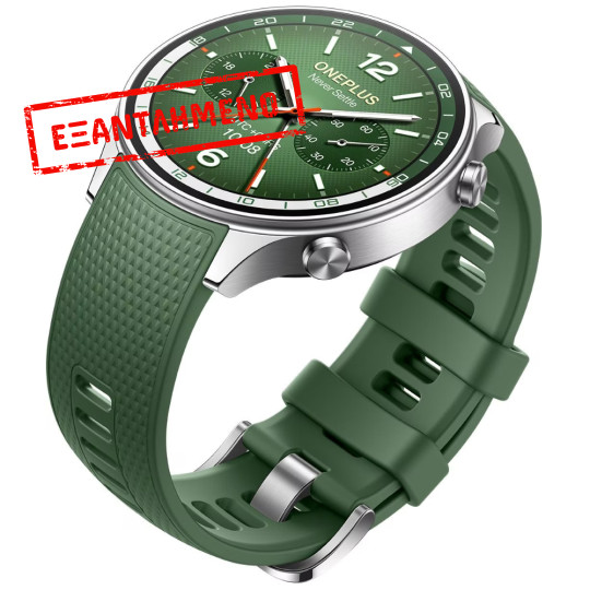 Smartwatch OnePlus Watch 2R 1,43" AMOLED GPS NFC IP68 με Δυνατότητα Κλήσεων Forest Green Smartwatch OnePlus Watch 2R 1,43" AMOLED GPS NFC IP68 με Δυνατότητα Κλήσεων Forest Green