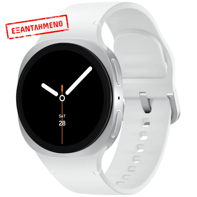 Smartwatch Samsung Galaxy Watch8 L320 1.34" Super AMOLED GPS NFC 5ATM με Δυνατότητα Κλήσεων Silver Smartwatch Samsung Galaxy Watch8 L320 1.34" Super AMOLED GPS NFC 5ATM με Δυνατότητα Κλήσεων Silver