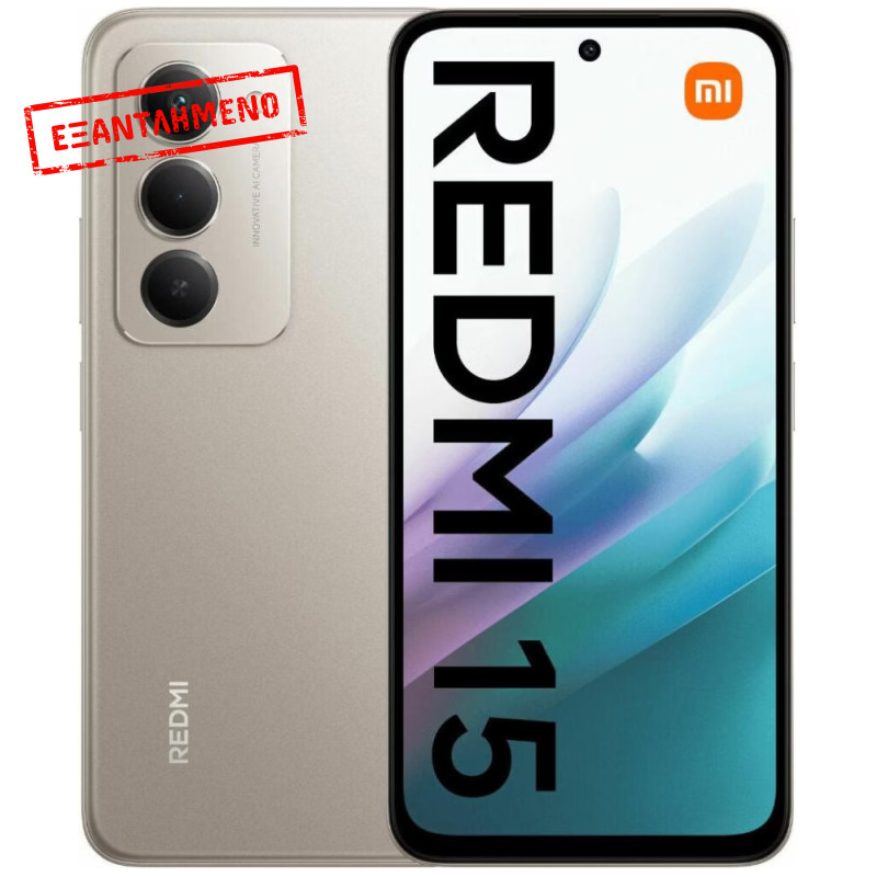 Xiaomi Redmi 15 4G Dual Sim 6.9" 6GB/128GB IP64 Titan Grey Xiaomi Redmi 15 4G Dual Sim 6.9" 6GB/128GB IP64 Titan Grey