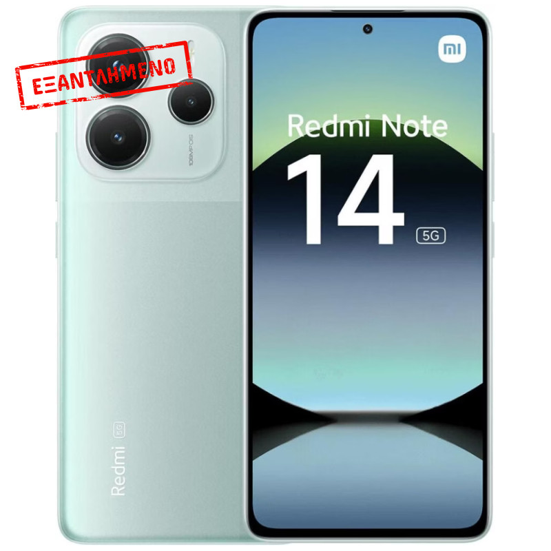 Xiaomi Redmi Note 14 5G Dual Sim 6.67" 6GB/128GB IP64 Coral Green Xiaomi Redmi Note 14 5G Dual Sim 6.67" 6GB/128GB IP64 Coral Green