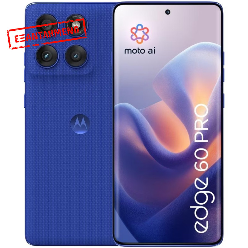 Motorola Edge 60 Pro 5G Dual Sim 6.7" 12GB/512GB NFC IP68 Pantone Dazzling Blue Motorola Edge 60 Pro 5G Dual Sim 6.7" 12GB/512GB NFC IP68 Pantone Dazzling Blue
