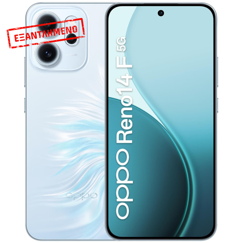 Oppo Reno14 F 5G Dual Sim 6.57" 8GB/256GB IP68 Opal Blue Oppo Reno14 F 5G Dual Sim 6.57" 8GB/256GB IP68 Opal Blue