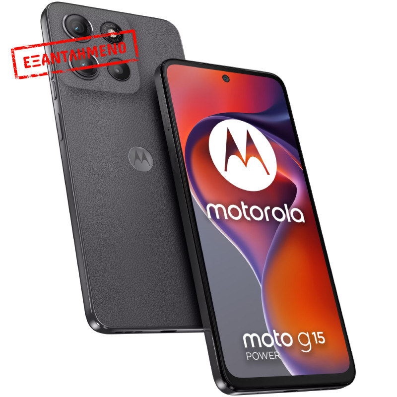 Motorola Moto G15 Power 4G Dual Sim 6.72" 8GB/256GB NFC IP54 Gravity Grey Motorola Moto G15 Power 4G Dual Sim 6.72" 8GB/256GB NFC IP54 Gravity Grey