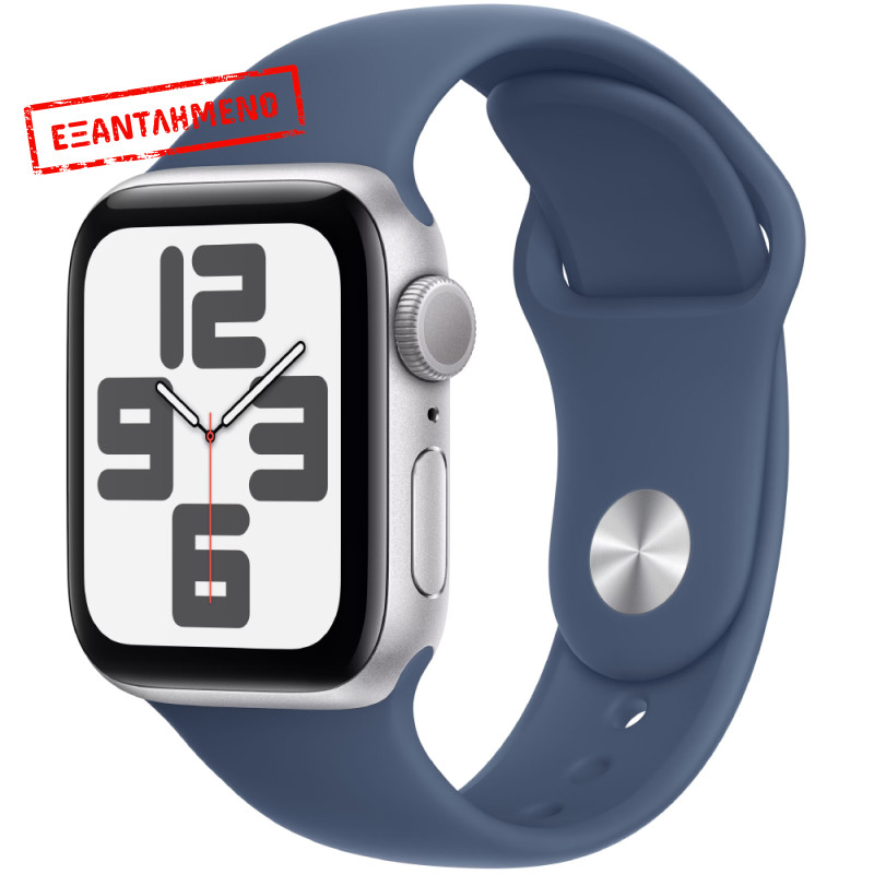 Apple Watch SE2 (2024) Aluminum 40mm GPS NFC 5 ATM Aluminum Case Midnight με Sport Loop Ink MXED3QH/A Apple Watch SE2 (2024) Aluminum 40mm GPS NFC 5 ATM Aluminum Case Midnight με Sport Loop Ink MXED3QH/A