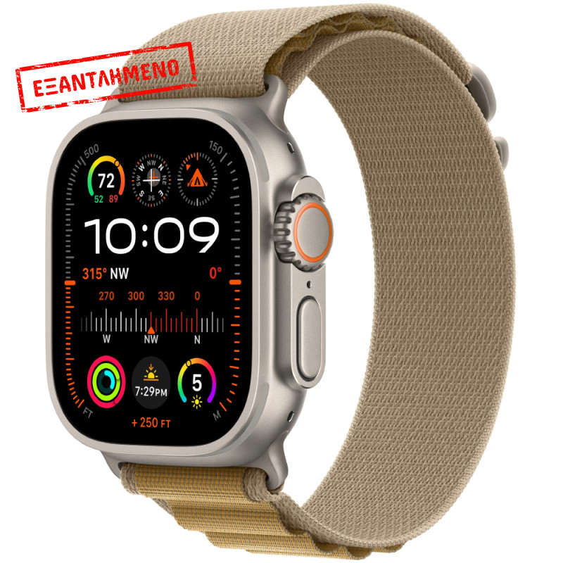 Apple Watch Ultra 2 49mm GPS eSIM NFC IP6X Natural Case μεTan Alpine Loop MX4F3NF/A Apple Watch Ultra 2 49mm GPS eSIM NFC IP6X Natural Case μεTan Alpine Loop MX4F3NF/A