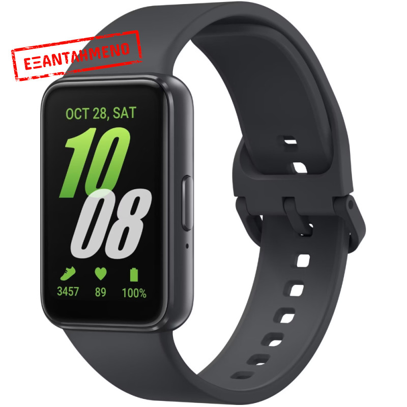 Smartwatch Samsung Galaxy Fit3 R390 Activity Tracker 1.6" AMOLED IP68 Grey Smartwatch Samsung Galaxy Fit3 R390 Activity Tracker 1.6" AMOLED IP68 Grey
