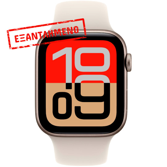 Apple Watch SE 3 (2025) Aluminum 44mm GPS NFC 5 ATM Aluminum Case Starlight με Sport Band Starlight MEHJ4ZR/A Apple Watch SE 3 (2025) Aluminum 44mm GPS NFC 5 ATM Aluminum Case Starlight με Sport Band Starlight MEHJ4ZR/A