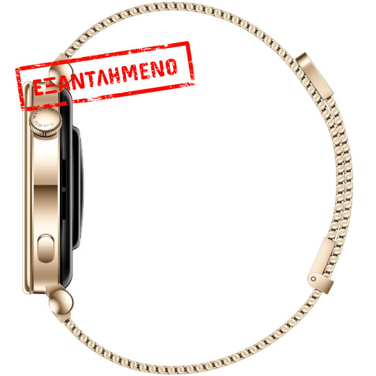 Huawei Watch GT 4 1.32" AMOLED Αδιαβροχοποίηση έως 5ATM Light Gold Milanese Strap Huawei Watch GT 4 1.32" AMOLED Αδιαβροχοποίηση έως 5ATM Light Gold Milanese Strap