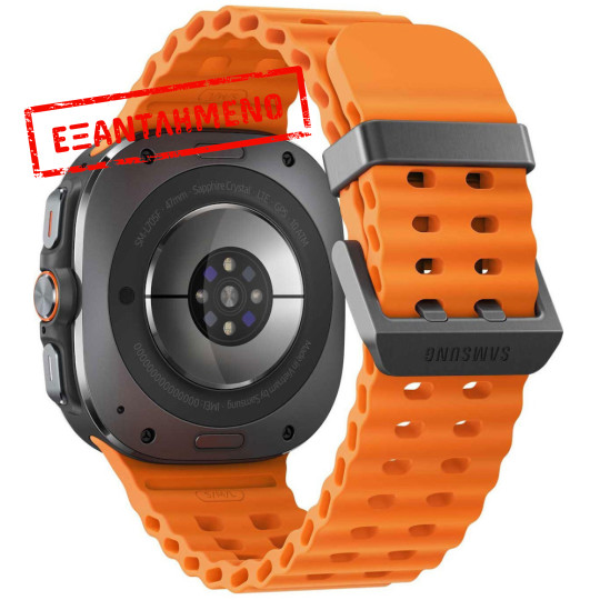Smartwatch Samsung Galaxy Watch Ultra (2025) LTE L705 1.5" Super AMOLED GPS eSim NFC 10ATM με Δυνατότητα Κλήσεων Titanium Grey