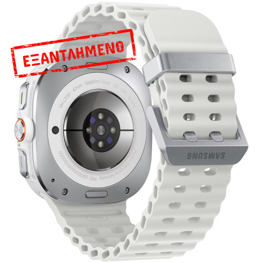 Smartwatch Samsung Galaxy Watch Ultra (2025) LTE L705 1.5" Super AMOLED GPS eSim NFC 10ATM με Δυνατότητα Κλήσεων Titanium White Smartwatch Samsung Galaxy Watch Ultra (2025) LTE L705 1.5" Super AMOLED GPS eSim NFC 10ATM με Δυνατότητα Κλήσεων Titanium White