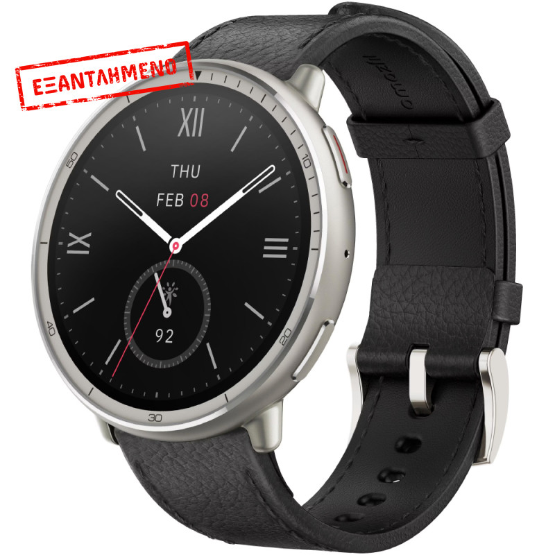 Smartwatch Amazfit Active 2 (Round Premium) 1.32" AMOLED GPS NFC 5 ATM με Δυνατότητα Κλήσεων Black Smartwatch Amazfit Active 2 (Round Premium) 1.32" AMOLED GPS NFC 5 ATM με Δυνατότητα Κλήσεων Black