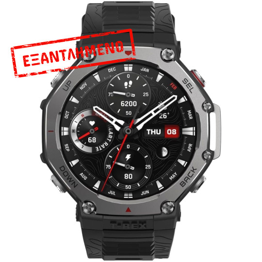 Smartwatch Amazfit T-Rex 3 1.5" AMOLED GPS NFC 10 ATM Onyx Black Smartwatch Amazfit T-Rex 3 1.5" AMOLED GPS NFC 10 ATM Onyx Black