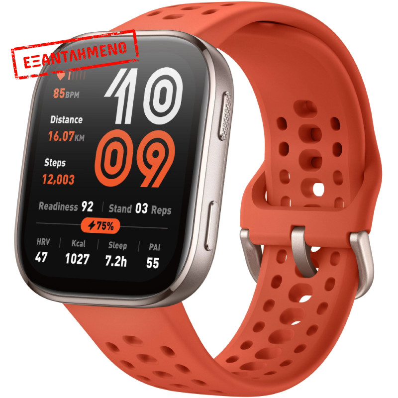 Smartwatch Amazfit Bip 6 1.97" AMOLED GPS 5 ATM με Δυνατότητα Κλήσεων Red Smartwatch Amazfit Bip 6 1.97" AMOLED GPS 5 ATM με Δυνατότητα Κλήσεων Red