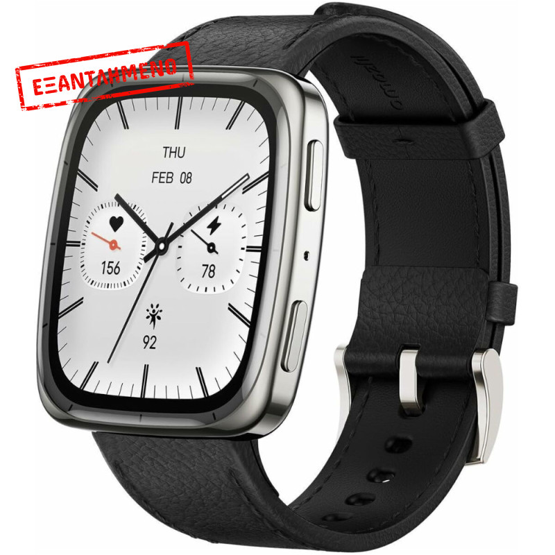 Smartwatch Amazfit Active 2 (Square) 1.75" AMOLED GPS 5 ATM με Δυνατότητα Κλήσεων Black Smartwatch Amazfit Active 2 (Square) 1.75" AMOLED GPS 5 ATM με Δυνατότητα Κλήσεων Black