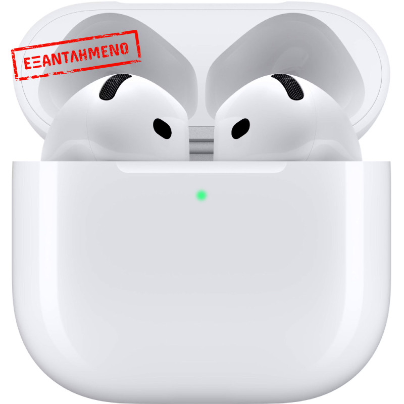 Bluetooth Apple AirPods 4 MXP93ZM/A με Active Noise Cancellation και Θήκη Φόρτισης Bluetooth Apple AirPods 4 MXP93ZM/A με Active Noise Cancellation και Θήκη Φόρτισης