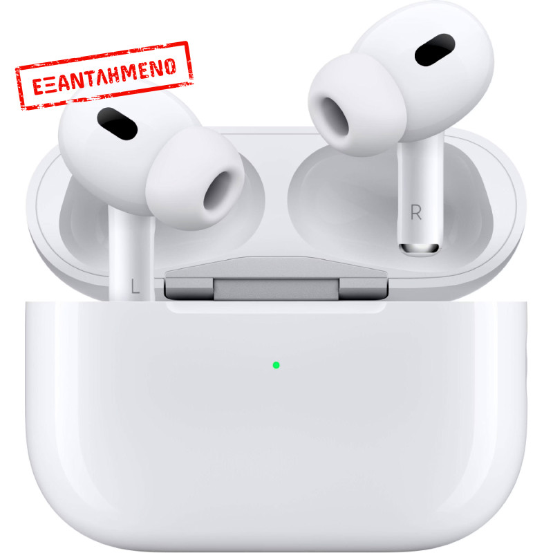 Bluetooth Apple AirPods 2 MTJV3ZM/A με MagSafe Charging Case (USB‑C)