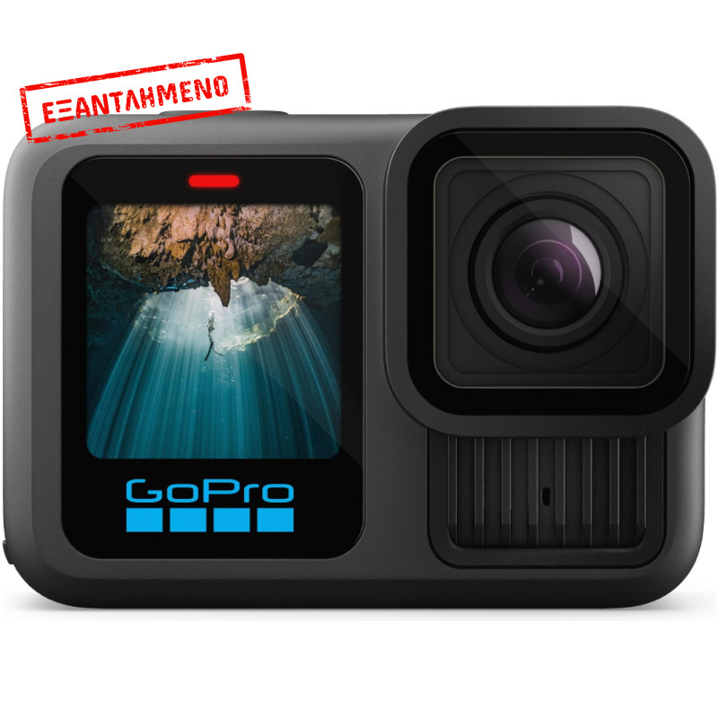 Action Camera GoPro Hero13 CHDHX-131-RW 5K 360° και 2.27" Οθόνη και Wi-Fi 1900mAh 10m Υποβρύχια Black Action Camera GoPro Hero13 CHDHX-131-RW 5K 360° και 2.27" Οθόνη και Wi-Fi 1900mAh 10m Υποβρύχια Black