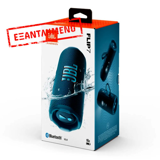 Φορητό Ηχείο Bluetooth JBL Flip 7 35Watt IP68 16h Playtime Μπλε