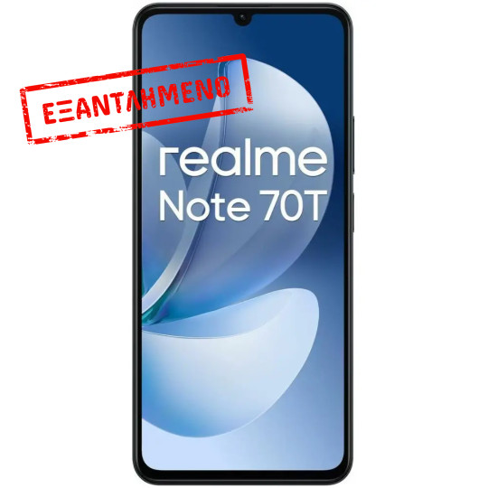 Realme Note 70T 4G Dual Sim 6.74" 4GB/256GB IP54 Black Realme Note 70T 4G Dual Sim 6.74" 4GB/256GB IP54 Black