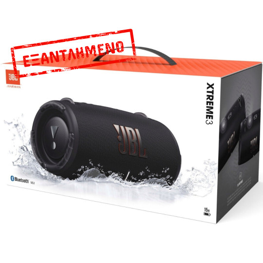 Φορητό Ηχείο Bluetooth JBL Xtreme 3 50Watt IP67 15h Playtime Μαύρο