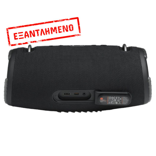 Φορητό Ηχείο Bluetooth JBL Xtreme 3 50Watt IP67 15h Playtime Μαύρο