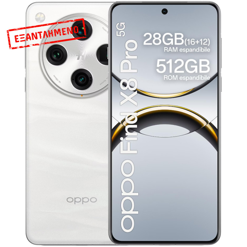 Oppo Find X8 Pro 5G Dual Sim 6.78" 16GB/512GB NFC IP68 Pearl White