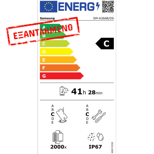 Samsung SM-A366 Galaxy A36 5G Dual Sim 6.7" 6GB/128GB NFC IP67 Awesome Black Enterprise Edition Samsung SM-A366 Galaxy A36 5G Dual Sim 6.7" 6GB/128GB NFC IP67 Awesome Black Enterprise Edition