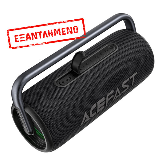 Φορητό Ηχείο Wireless Acefast K2 Pro v5.3 TWS 120W 9600mAh USB AUX και RGB Φωτισμό Μαύρο