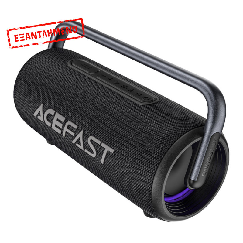 Φορητό Ηχείο Wireless Acefast K2 Pro v5.3 TWS 120W 9600mAh USB AUX και RGB Φωτισμό Μαύρο