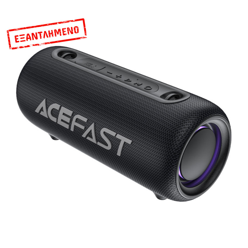 Φορητό Ηχείο Wireless Acefast K2 Air v5.3 TWS 40W 4400mAh USB και RGB Φωτισμό Μαύρο Φορητό Ηχείο Wireless Acefast K2 Air v5.3 TWS 40W 4400mAh USB και RGB Φωτισμό Μαύρο