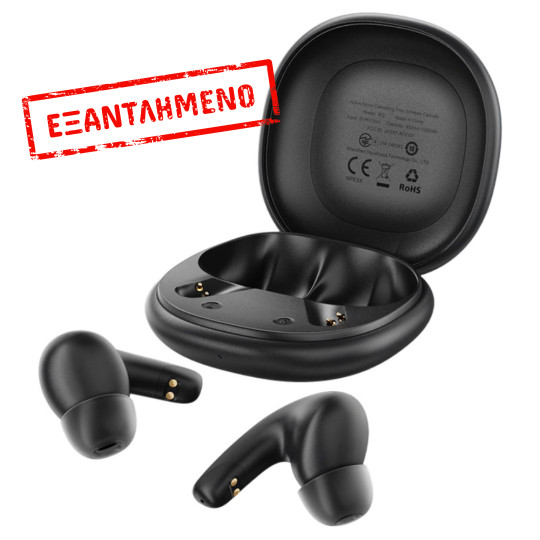 Wireless Hands Free Acefast W3 v5.4 350mAh ANC TWS 4-mic ENC με Mini Θήκη Φόρτισης Μαύρα Wireless Hands Free Acefast W3 v5.4 350mAh ANC TWS 4-mic ENC με Mini Θήκη Φόρτισης Μαύρα
