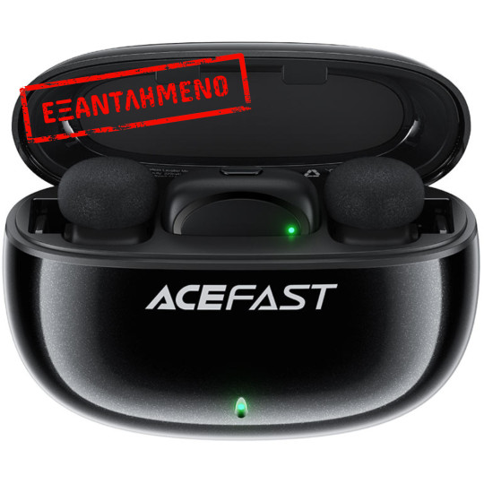 Σετ 2 Μικρόφωνα Πέτου Lavalier Acefast R2 HD Μείωση Θορύβου, Ακτίνα 15m και 20hr Διάρκεια Μπαταρίας με USB-C Transmitter και Θήκη Φόρτισης Μαύρο Σετ 2 Μικρόφωνα Πέτου Lavalier Acefast R2 HD Μείωση Θορύβου, Ακτίνα 15m και 20hr Διάρκεια Μπαταρίας με USB-C Transmitter και Θήκη Φόρτισης Μαύρο