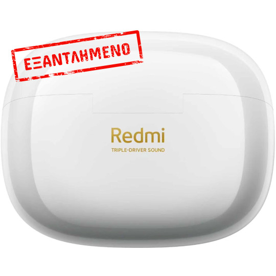 Wireless Bluetooth Xiaomi Redmi Buds 6 Pro BHR9310GL Ultra HD με Active Noise Cancellation και Θήκη Φόρτισης Glacier White