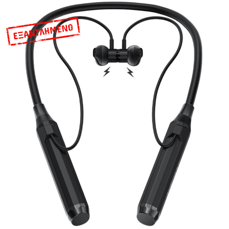 Wireless Earphones Hands Free Acefast N6 Magnetic v5.4 1000mAh 130hr Αναπαραγωγής IPX4 Μαύρα