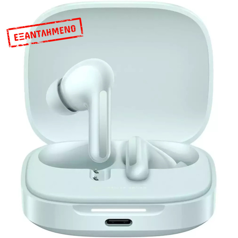 Wireless Bluetooth Xiaomi Redmi Buds 6 BHR9245GL με Active Noise Cancellation και Θήκη Φόρτισης Coral Green