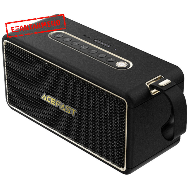 Φορητό Ηχείο Wireless Acefast K3 Ultra v5.4 TWS 120W 4500mAh με Μικρόφωνο USB AUX TF και RGB Φωτισμό IPX6 Μαύρο