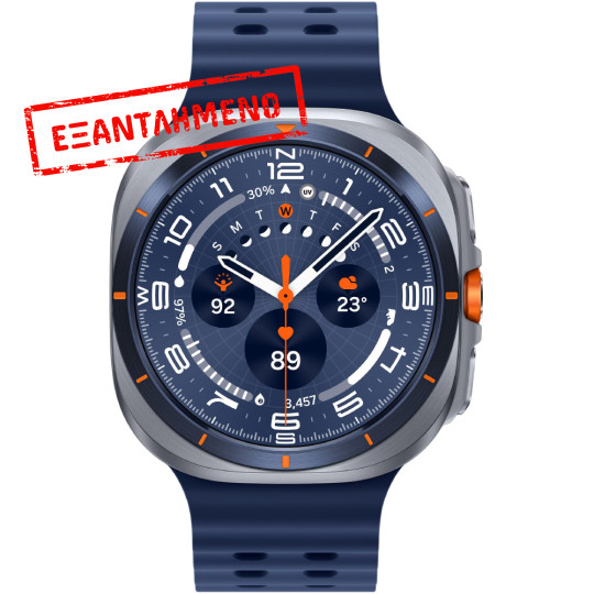Smartwatch Samsung Galaxy Watch Ultra (2025) LTE L705 1.5" Super AMOLED GPS eSim NFC 10ATM με Δυνατότητα Κλήσεων Titanium Blue