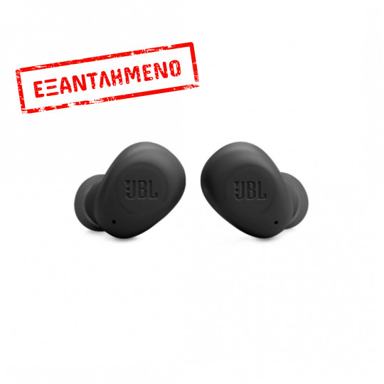 Wireless Hands Free JBL Wave Buds με Deep Bass έως 20 Ώρες Λειτουργίας IP54 και Θήκη Φόρτισης Μαύρα