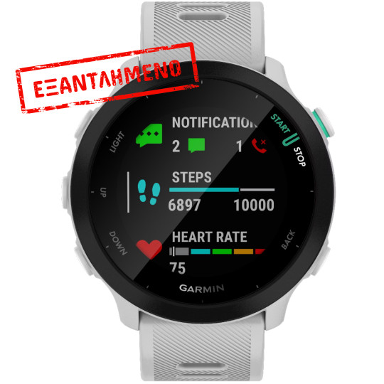 Garmin Forerunner 55 42mm GPS 5 ATM White Garmin Forerunner 55 42mm GPS 5 ATM White