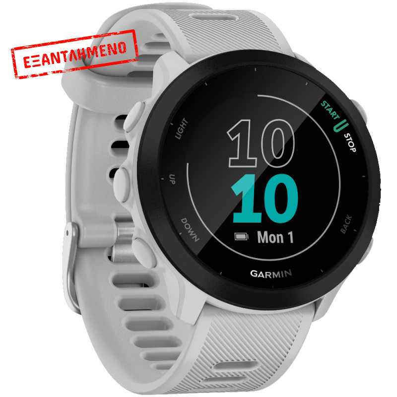 Garmin Forerunner 55 42mm GPS 5 ATM White Garmin Forerunner 55 42mm GPS 5 ATM White