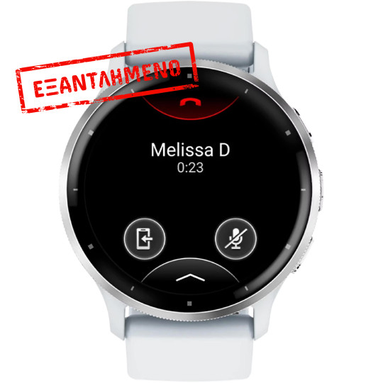 Garmin Venu 3 Stainless Steel 45mm GPS 5 ATM με Δυνατότητα Κλήσεων Silver Stainless Steel Bezel με Whitestone Case και Silicone Band