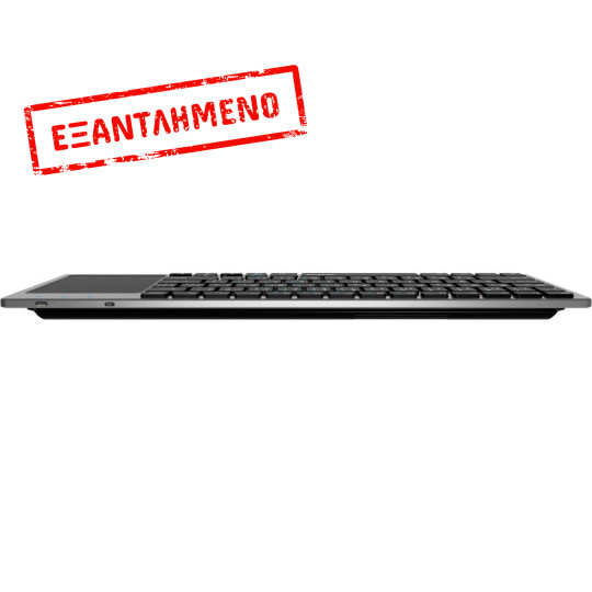Aσύρματο Πληκτρολόγιο Yenkee YKB 5000CS με 4.5" Touchpad και LED Ένδειξη Μπαταρίας Μαύρο
