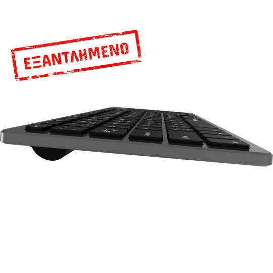 Aσύρματο Πληκτρολόγιο Yenkee YKB 5000CS με 4.5" Touchpad και LED Ένδειξη Μπαταρίας Μαύρο