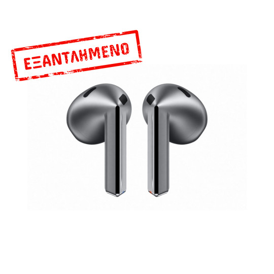 Wireless Bluetooth Samsung Galaxy Buds3 SM-R530 ANC IP57 + Θήκη Φόρτισης Silver