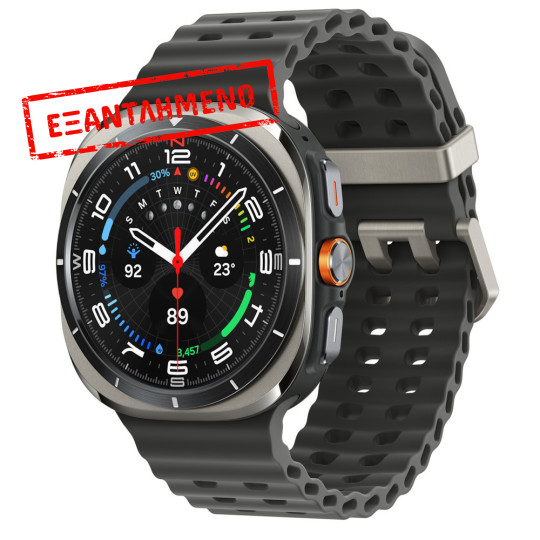 Smartwatch Samsung Galaxy Watch Ultra (2025) LTE L705 1.5" Super AMOLED GPS eSim NFC 10ATM με Δυνατότητα Κλήσεων Titanium Grey Smartwatch Samsung Galaxy Watch Ultra (2025) LTE L705 1.5" Super AMOLED GPS eSim NFC 10ATM με Δυνατότητα Κλήσεων Titanium Grey