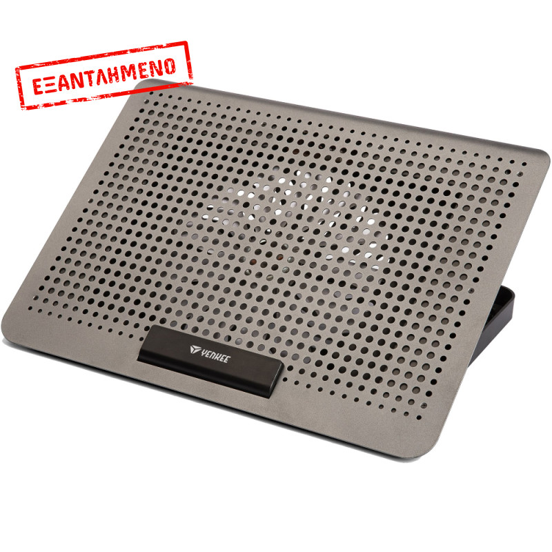 Laptop Cooler Yenkee YSN 150 για Φορητούς Υπολογιστές έως 15.6" με Επιλογές Ταχύτητας εως 650 Rpm