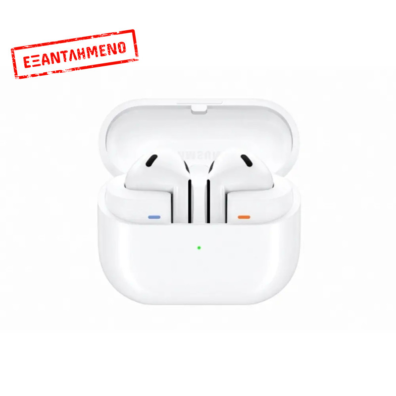 Wireless Bluetooth Samsung Galaxy Buds3 SM-R530 ANC IP57 + Θήκη Φόρτισης White Wireless Bluetooth Samsung Galaxy Buds3 SM-R530 ANC IP57 + Θήκη Φόρτισης White
