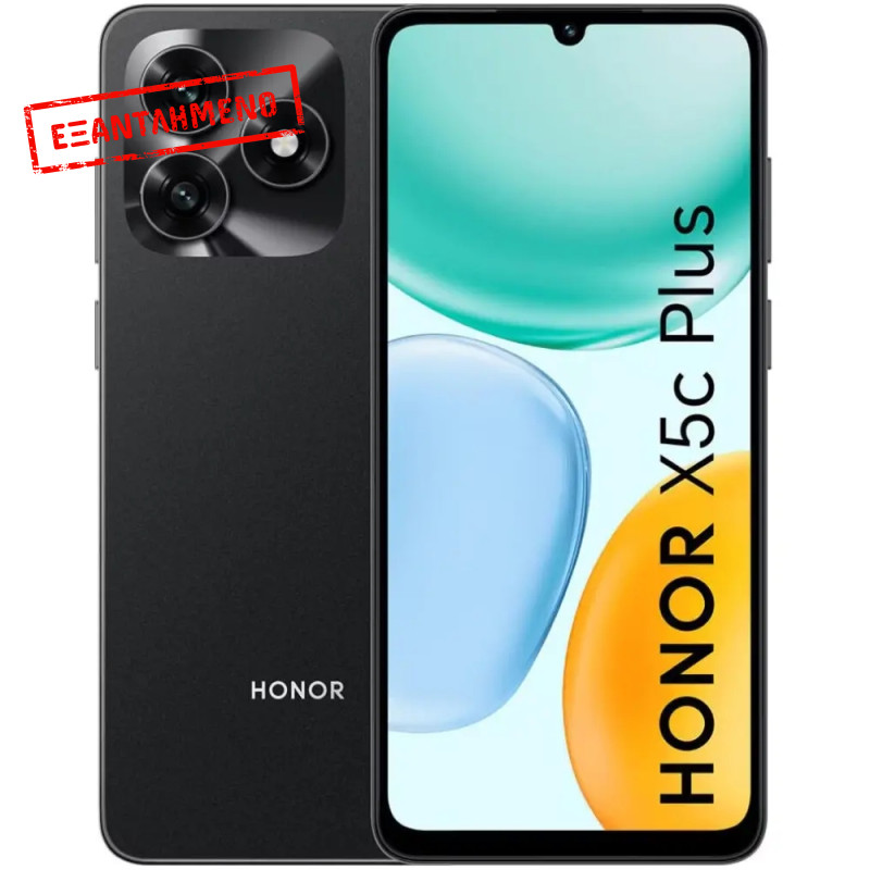 Honor X5c Plus 4G Dual Sim 6.74" 4GB/128GB Midnight Black