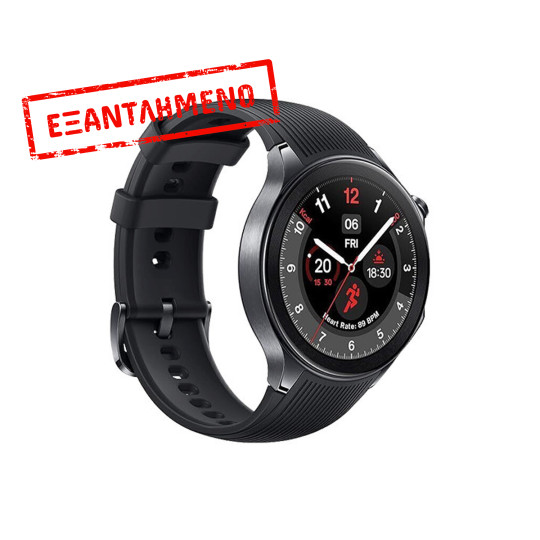 Smartwatch OnePlus Watch 2 1,43" AMOLED GPS NFC IP68 με Δυνατότητα Κλήσεων Black Steel Smartwatch OnePlus Watch 2 1,43" AMOLED GPS NFC IP68 με Δυνατότητα Κλήσεων Black Steel
