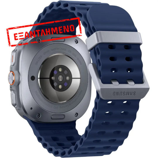 Smartwatch Samsung Galaxy Watch Ultra (2025) LTE L705 1.5" Super AMOLED GPS eSim NFC 10ATM με Δυνατότητα Κλήσεων Titanium Blue Smartwatch Samsung Galaxy Watch Ultra (2025) LTE L705 1.5" Super AMOLED GPS eSim NFC 10ATM με Δυνατότητα Κλήσεων Titanium Blue